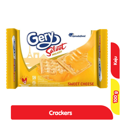 

Gery Crackers Saluut Malkist Keju 100 g