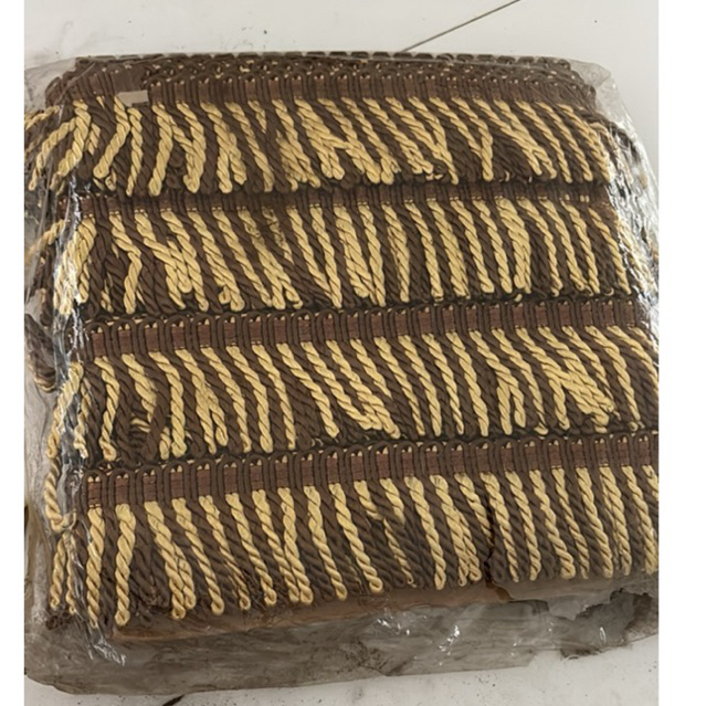 Renda Rumbai Aksesoris Sadjadah Sprei Sofa Kursi Karpet model tambang roll