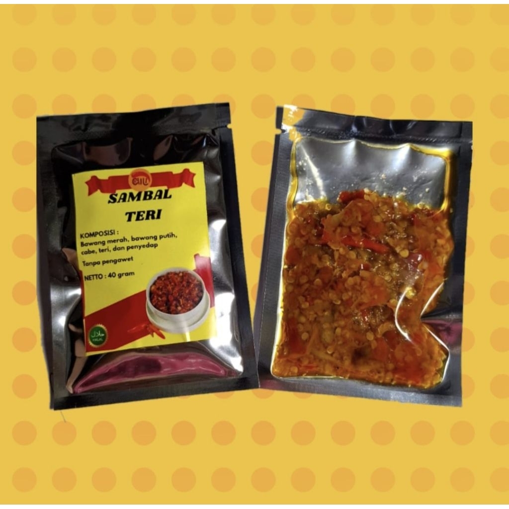

Sambal Teri 42 gr (sachet)
