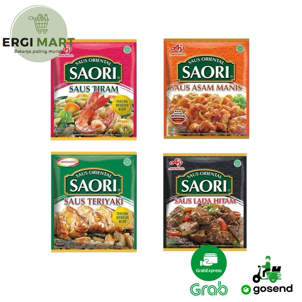 

SAORI SACHET KECIL 23ml SEMUA VARIAN ERGIMART PADANG