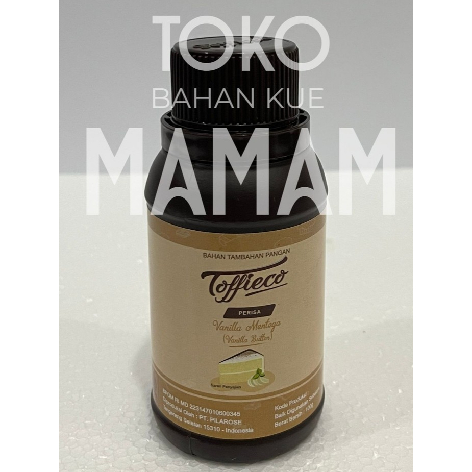 

Pasta Vanilla Butter TOFFIECO 100gr – Perisa & Pewarna Halal Food Grade untuk Kue & Dessert