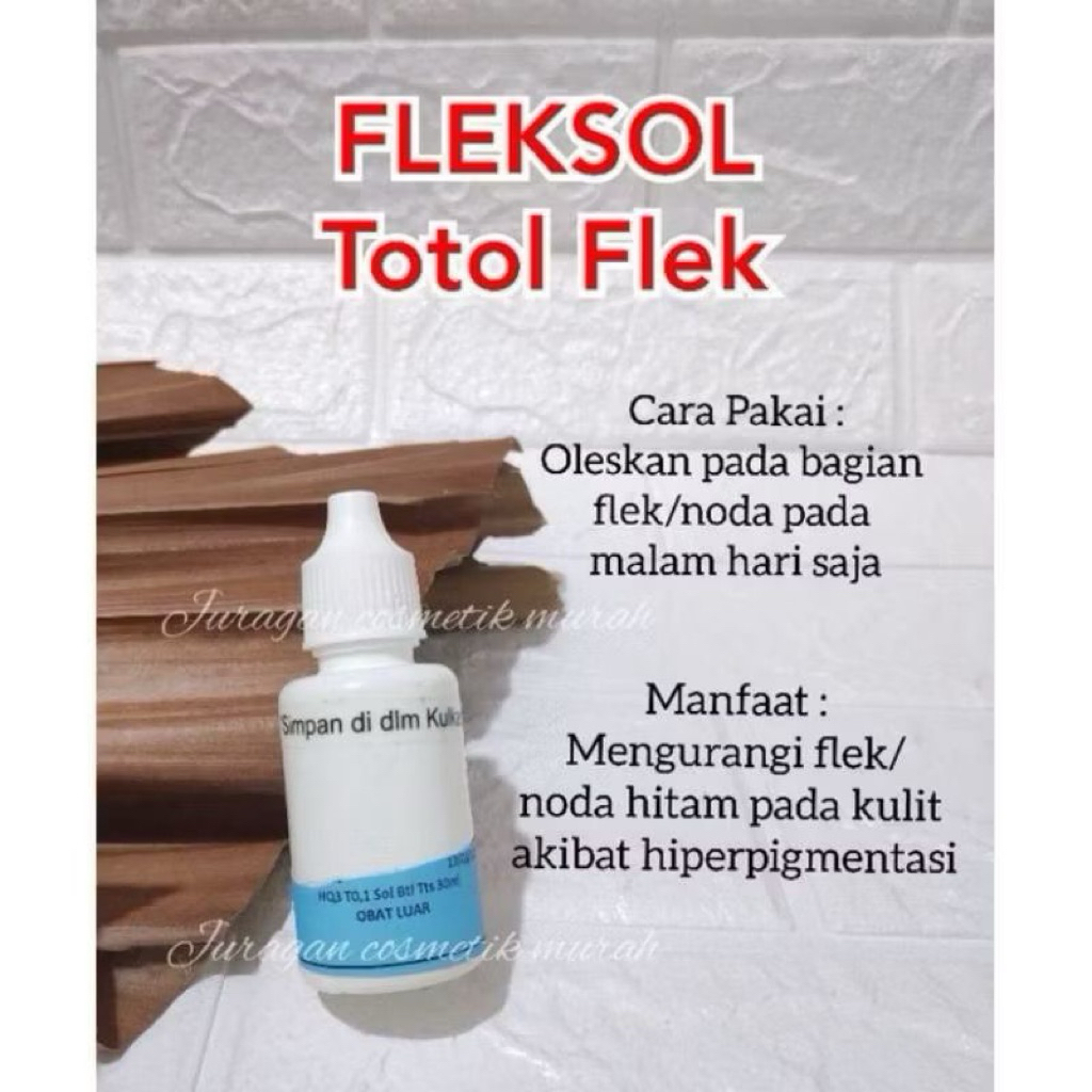 flek solution - flek totol melasma original