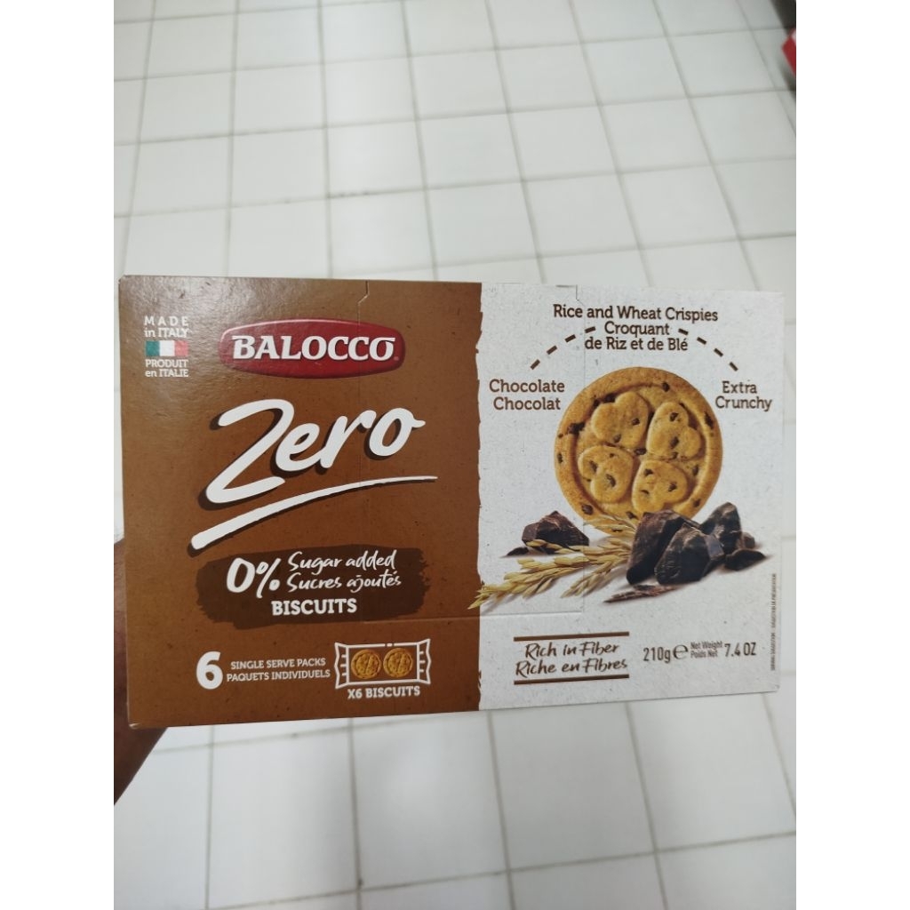 

BALOCCO ZERO CHOC RICE WHT CRS 8,1OZ/230G