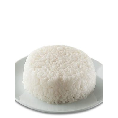 

plain rice