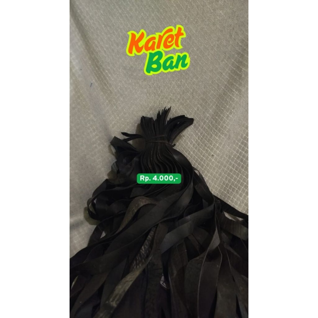 Tali Karet Ban Panjang 2 Meter Tali Serba Guna Bahan Tebal