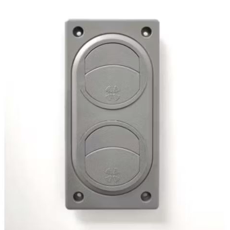 LOVER AC BUS DUA LUBANG ABU