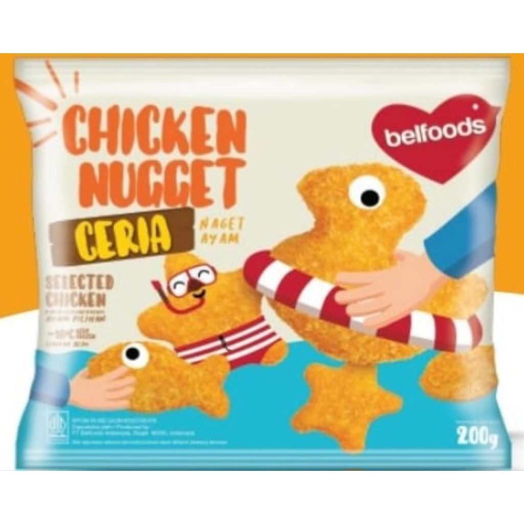 

Belfood Chicken Nugget Ceria 170gr
