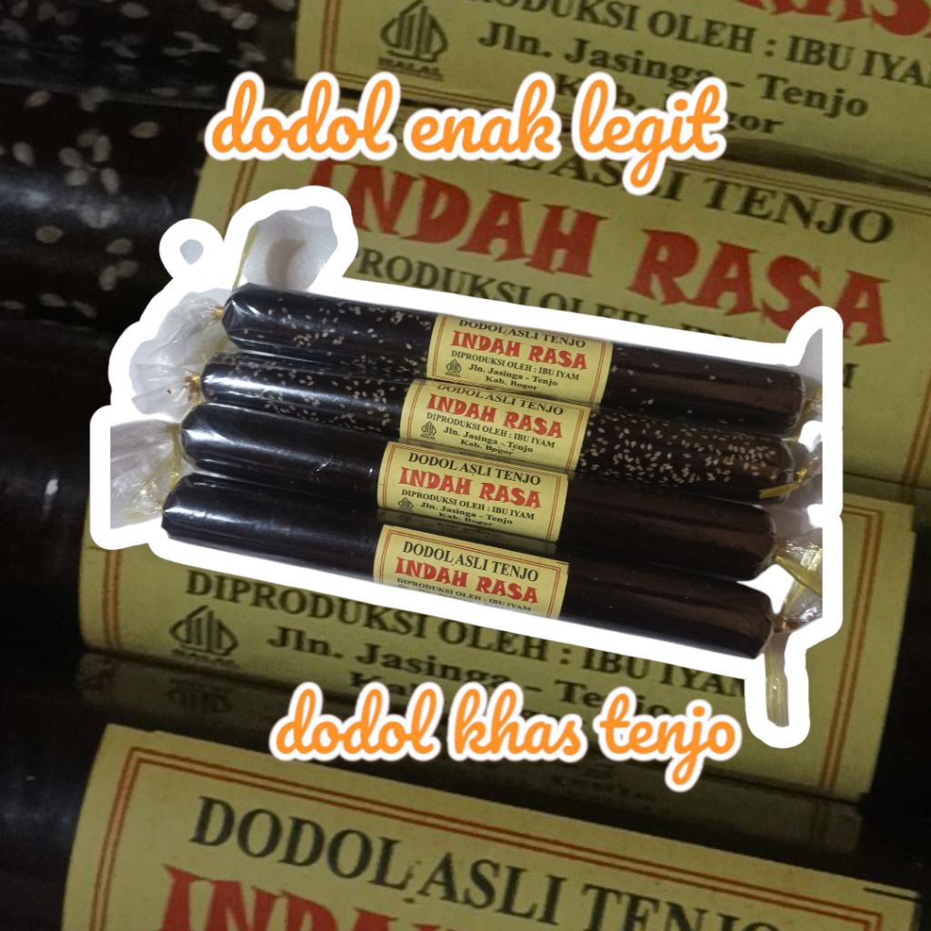 

DODOL KHAS TENJO 250GR/PCS | dodol enak legit| dodol manis tanpa pengawet dan pemanis buatan