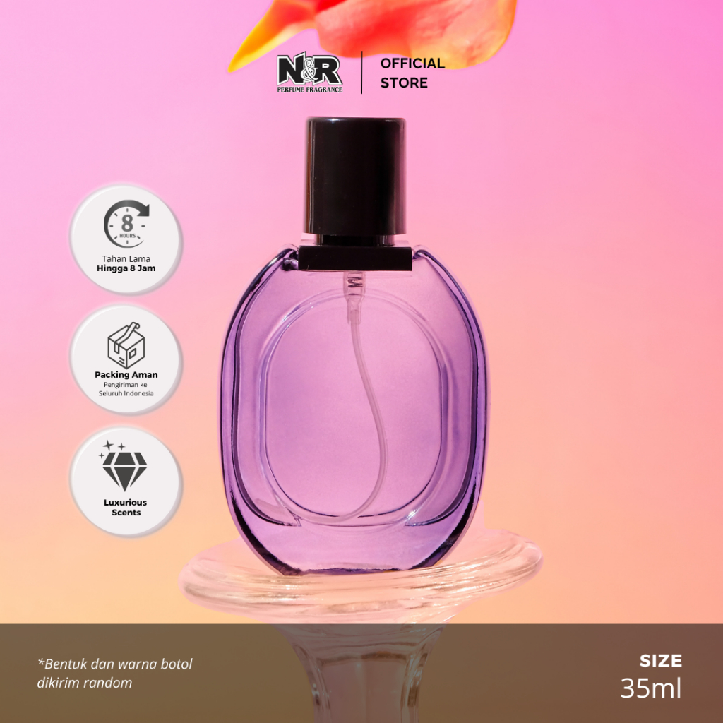 [35ml] N&R Perfume All Women & Men | Tuliskan Varian Parfum di Catatan