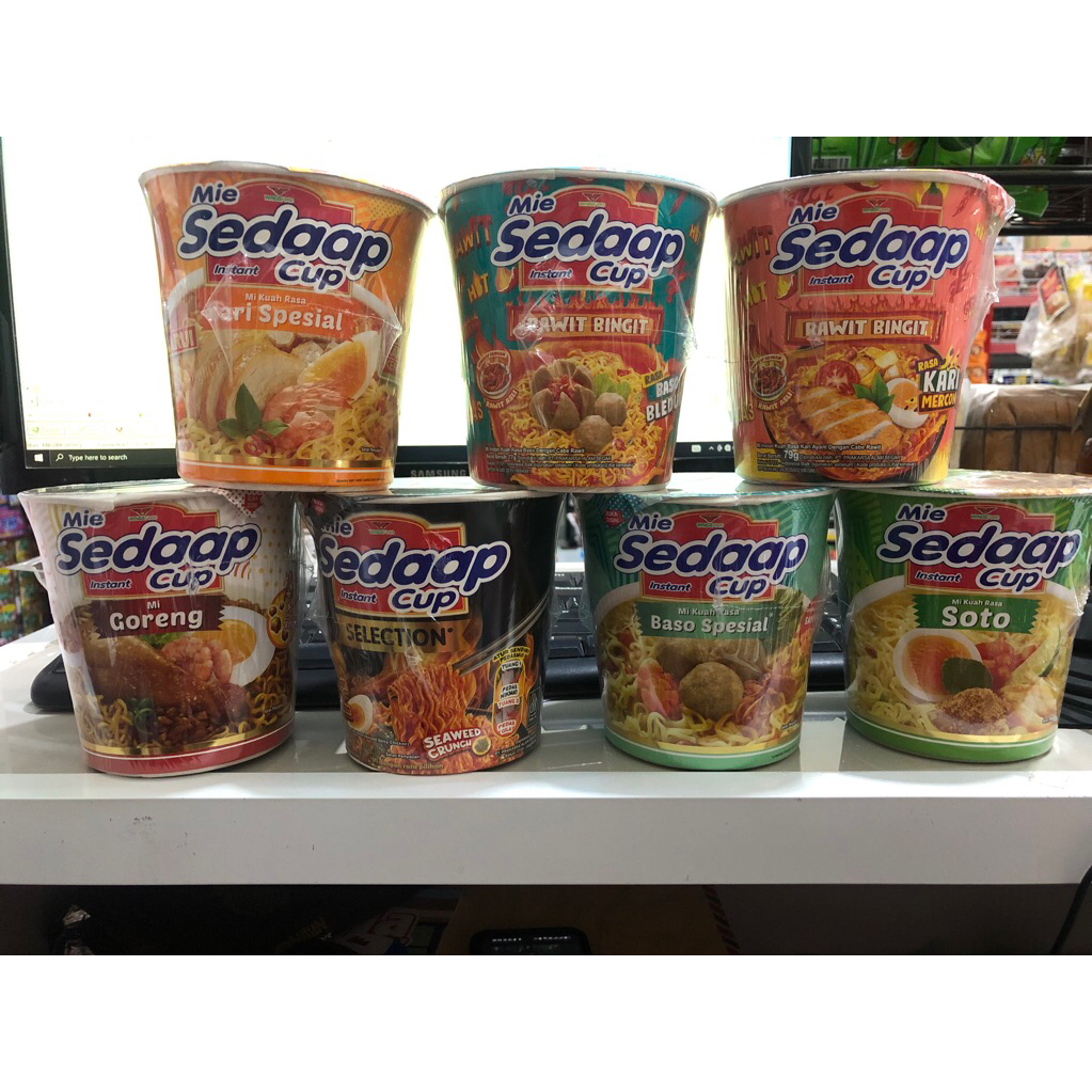 

Mie Sedaap Cup ALL Varian Rasa 79g
