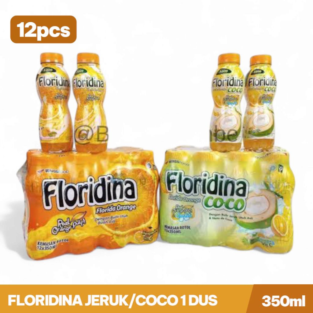 

FLORIDINA 350 ml satu dus isi 12 pcs