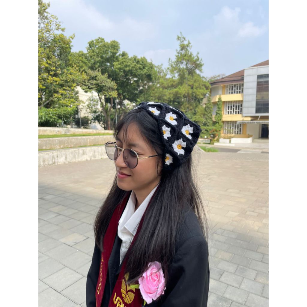 G Dragon Headpiece / Bandana G Dragon / Peaceminusone / Bandana Daisy / Bandana Rajut G Dragon