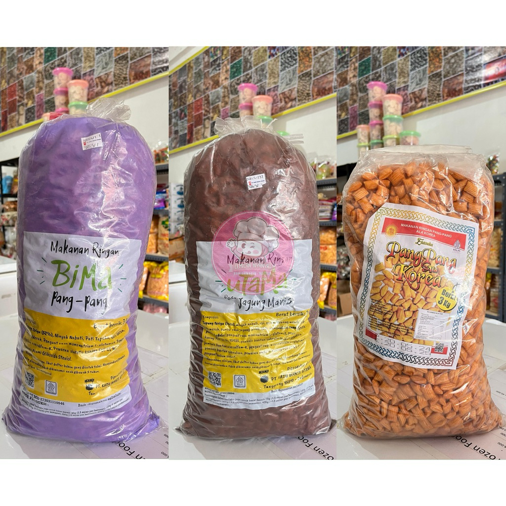

Pang Pang Bima Original Jagung Bakar Manis Korea 1 Ball 3 Kg