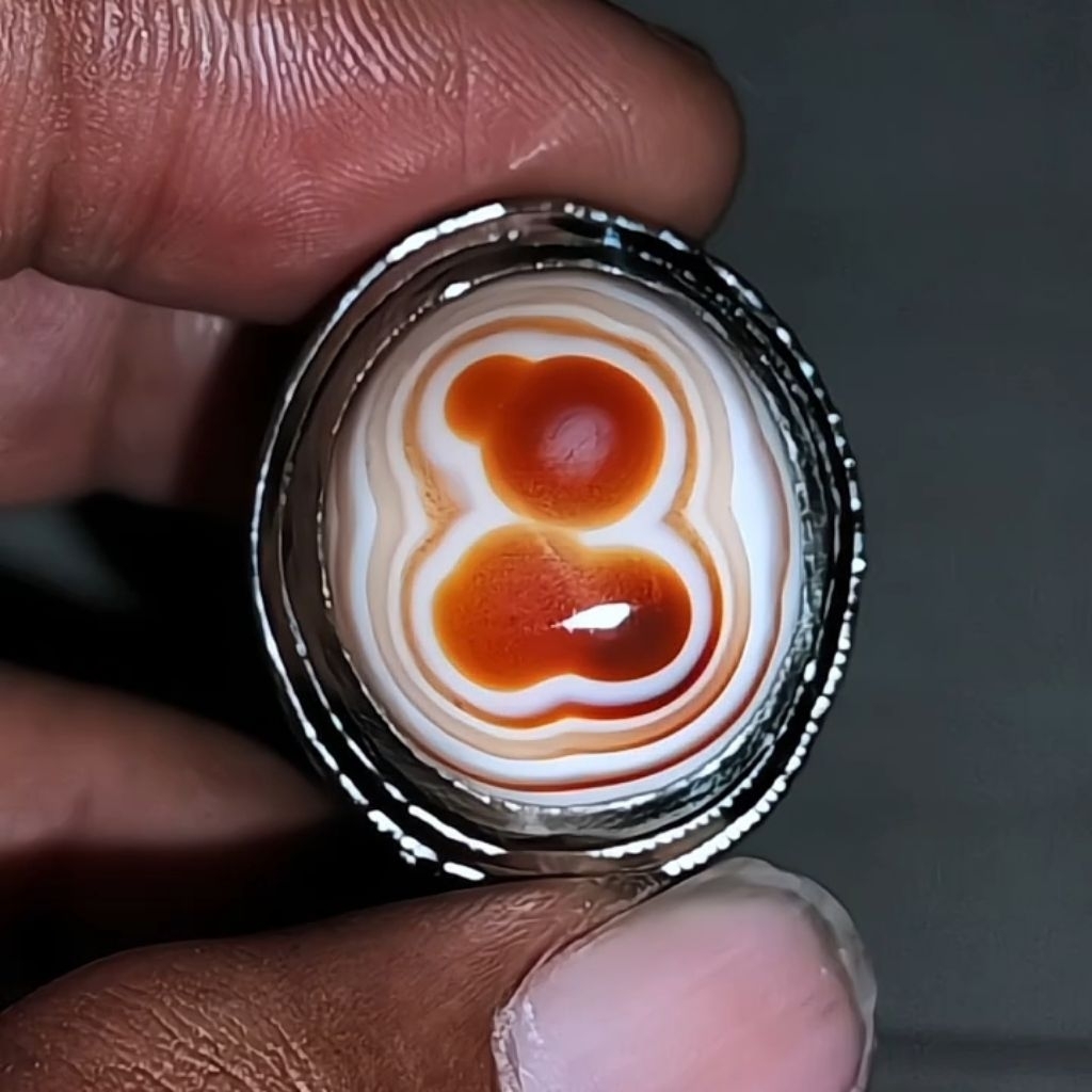 Batu akik Sulaiman Motif Antik