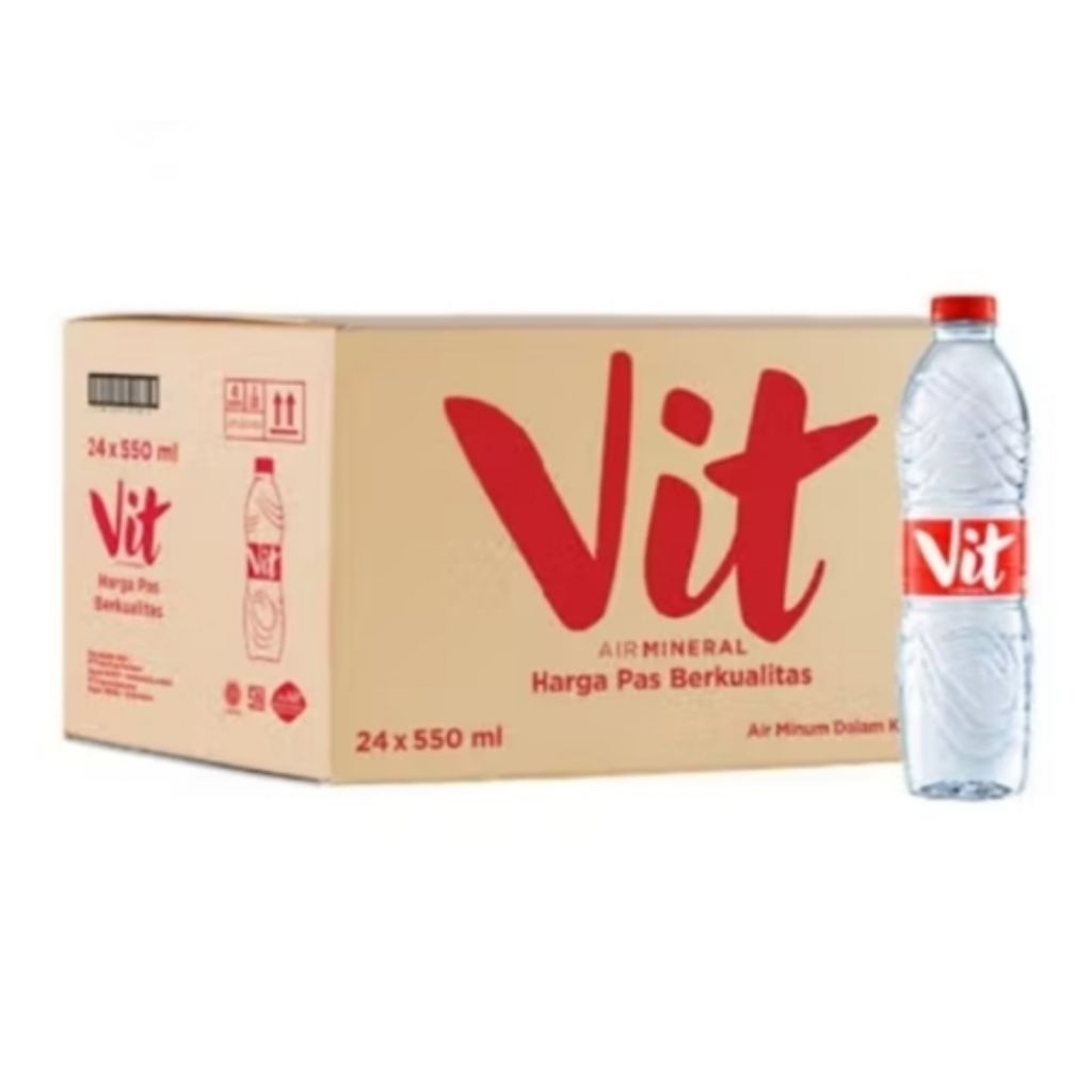 

Vit Botol 550 ml/ 1 dus isi 24 botol