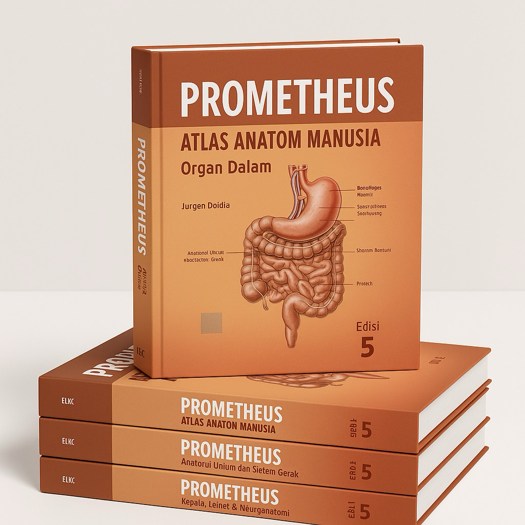 Preloved Prometheus Atlas Anatomi Manusia Edisi 5/Paket 3 buku/Original