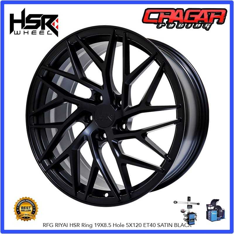 Velg Mobil Bmw Mini Countryman Bys Seal New Crv Alphard Velvire Dll - Hsr Rfg Riyai R19