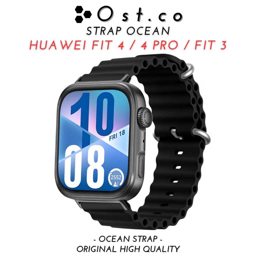 Strap Ocean Huawei Fit 4 Pro / Fit 4 / Fit 3 Huawei Watch Fit 4 Tali Silicone FIt 4 pro