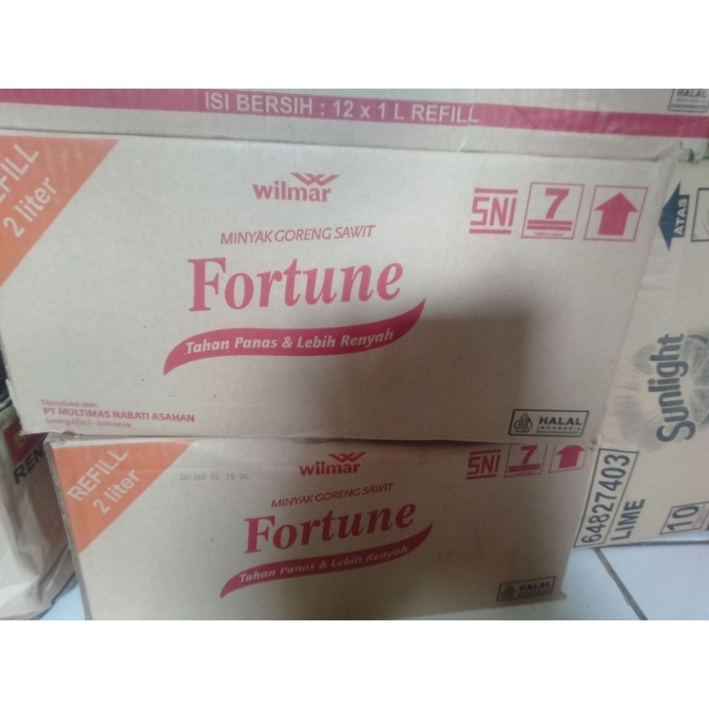 

minyak goreng Fortune 2L 1 dus
