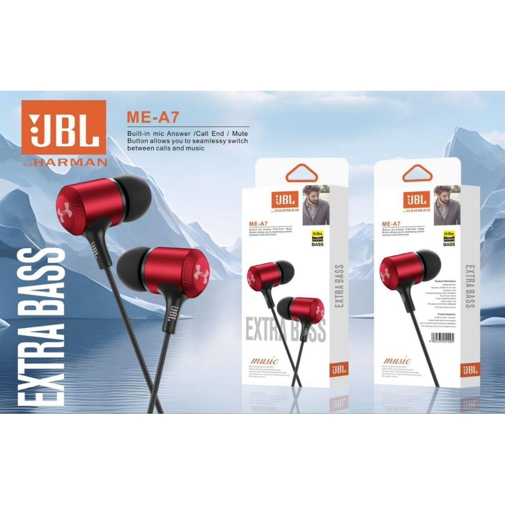 HF Headset HiFi JBL ME - A7 PREMIUM
