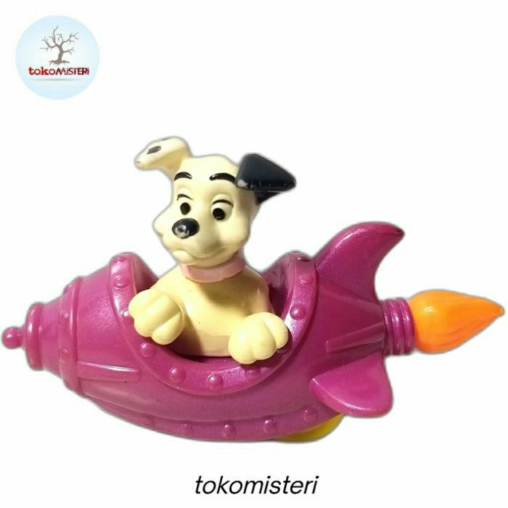 Rocket Roket Anjing Astronot 101 102 Dalmatians Cruella Devil De Vil Astronaut dog Puppy Puppies Hap