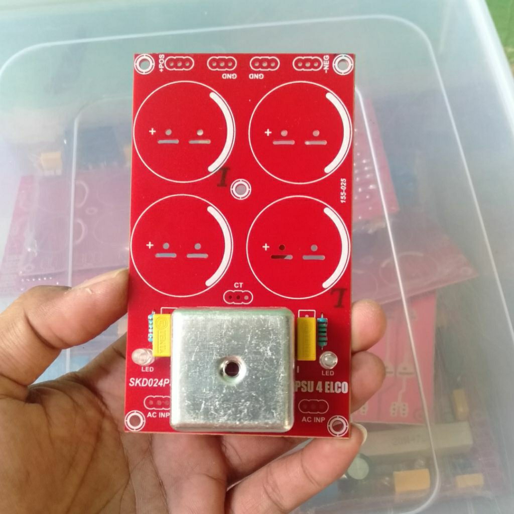 pcb psu 4 elco dioda kiprok 35A mexico