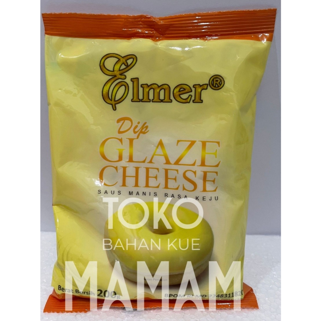 

ELMER Glaze Cheese 200g - Topping Glaze untuk Kue & Roti
