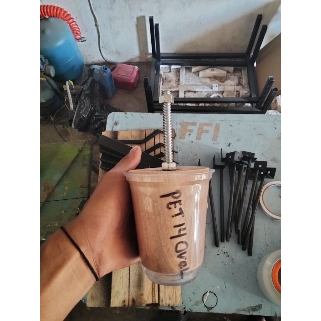 molding kayu starindo pet 14 oval