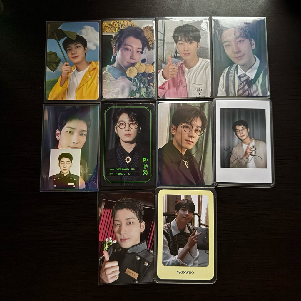 PC SEVENTEEN WONWOO ALBUM GAMEBOI 2023 2024 17 IS RIGHT HERE YZY YIZHIYU SECTOR 17 POB CARVER SEVENT