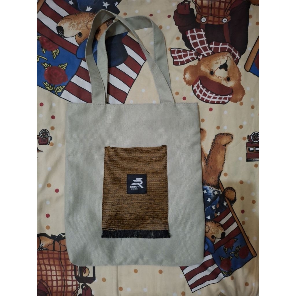 TOTEBAG AESTHETIC KOREAN STYLE WANITA / TOTEBAG KANVAS