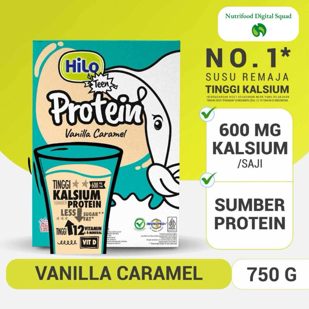 

HiLo Teen Vanilla Caramel 500gr