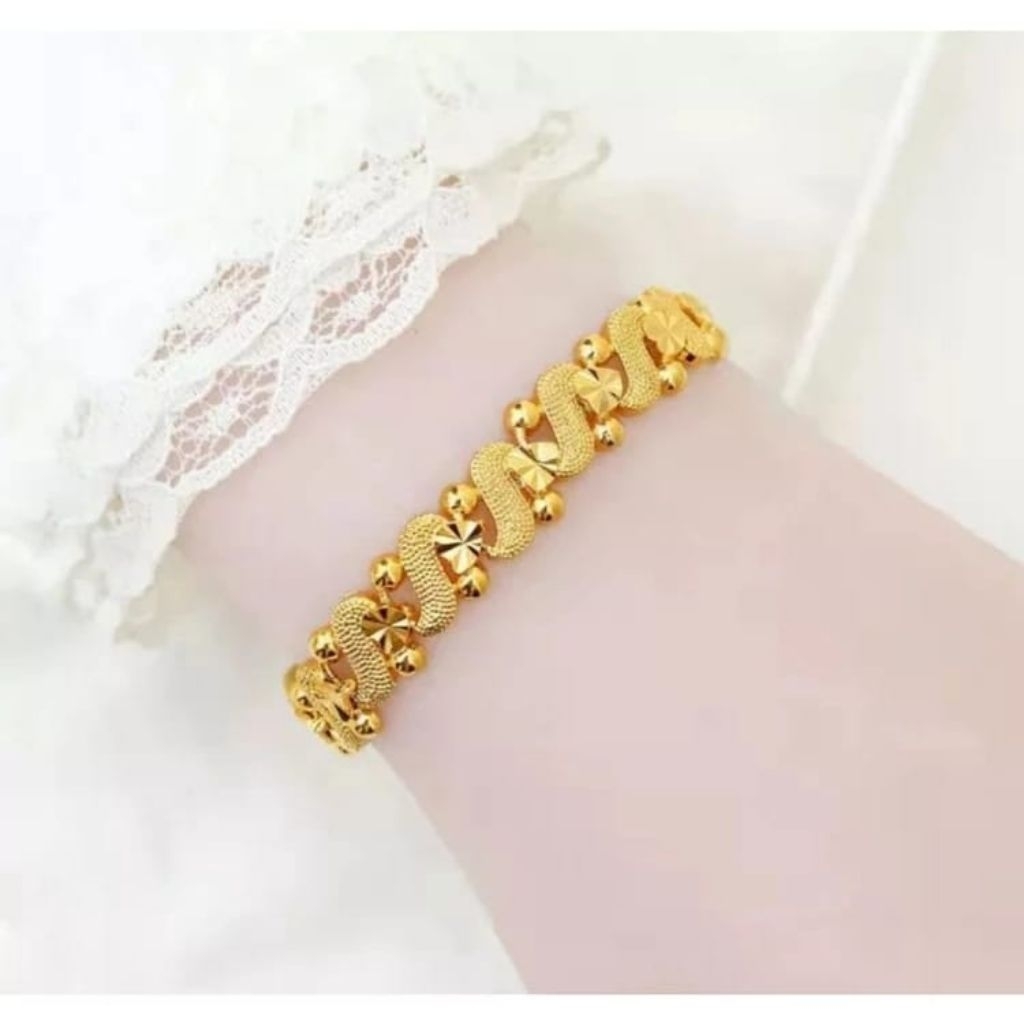 paling lsris gelang tangan wanita asli/hongkong