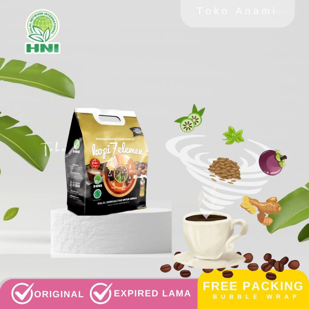 

Kopi 7 Elemen Premium Sevel Hni Hpai dengan Qusthul Hindi Untuk Menjaga Saluran Pernapasan