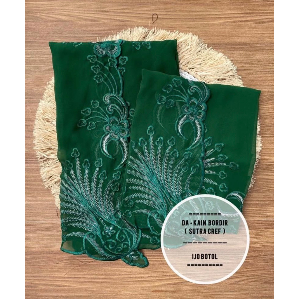 Kain kebaya bordir bali motif terbaru terlaris termurah bahan kebaya bordir bali bahan kebaya encim 