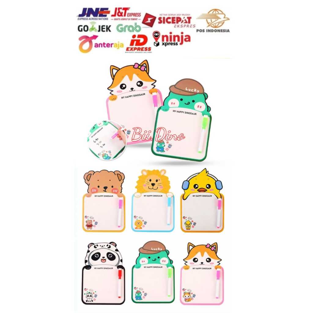 

Papan Tulis Mini Karakter Free Spidol Bisa Dihapus Whiteboard Putih Mini Gratis Spidol Warna Kecil Mainan Edukasi Anak Murah Tahan Air Belajar Menulis Notes Catatan Lucu Souvenir Ulang Tahun