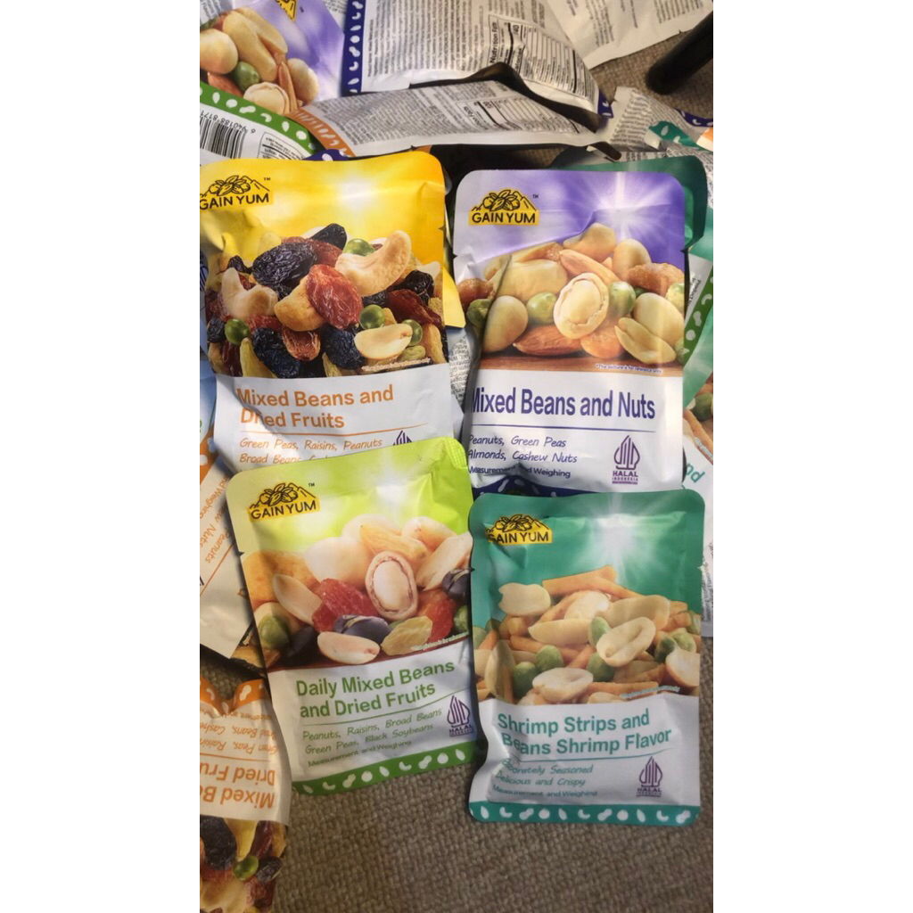 

KACANG IMPROT HALAL, MIX 4 RASA MINISIZE