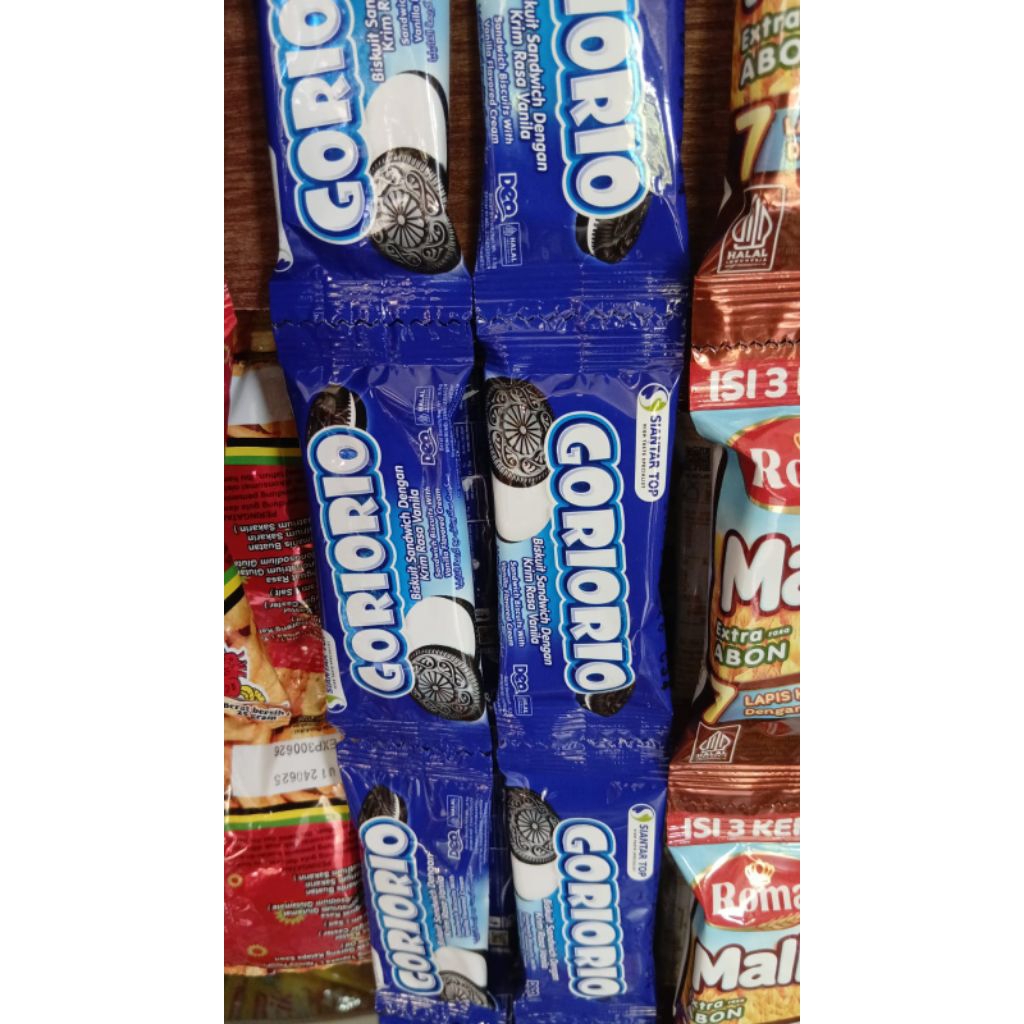 

20 pcs goriorio coklat/vanila