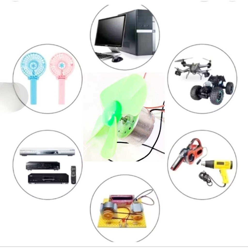 DIY Dinamo Kipas mini  /  Layang layang + baling baling