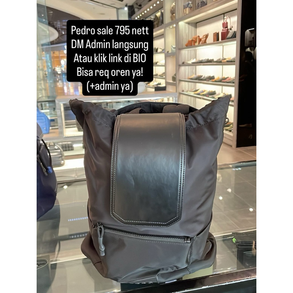 Promo sale discount diskon Tas pria pedro original