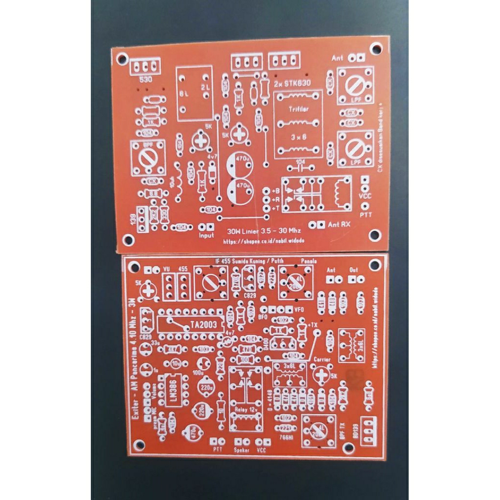 PCB Exciter AM & Linear 30W