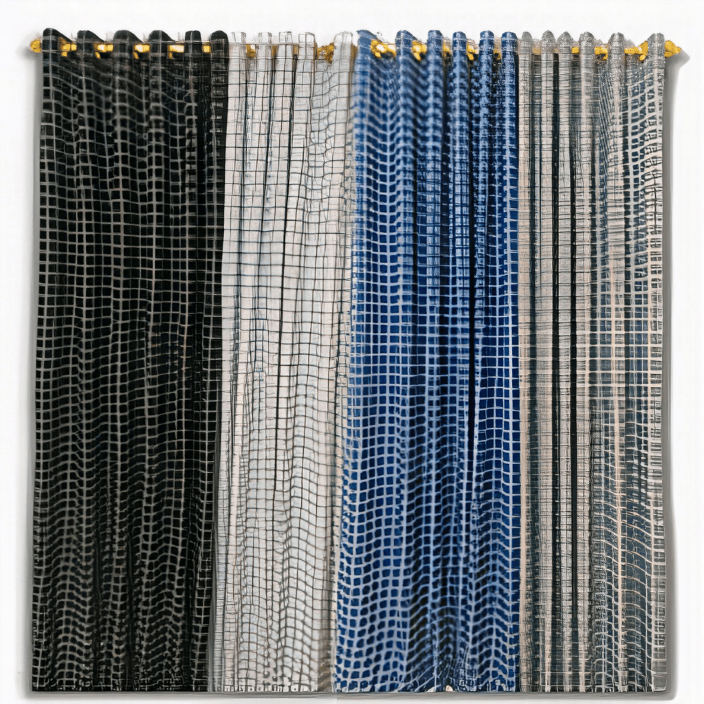 (COD) Gorden Smokering Motif Estetik – Hordeng Pintu/Jendela Abstrak Minimalis