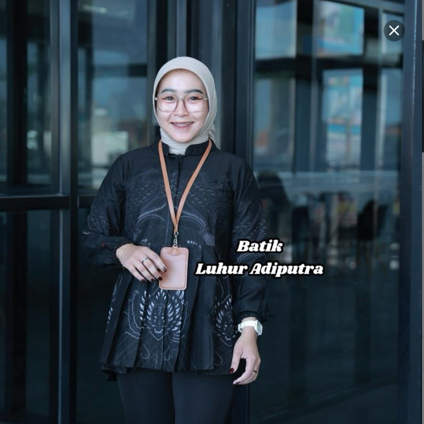 Baju Batik Wanita Bokor Blouse Kerja Katun Prima premium Anak Muda Modern