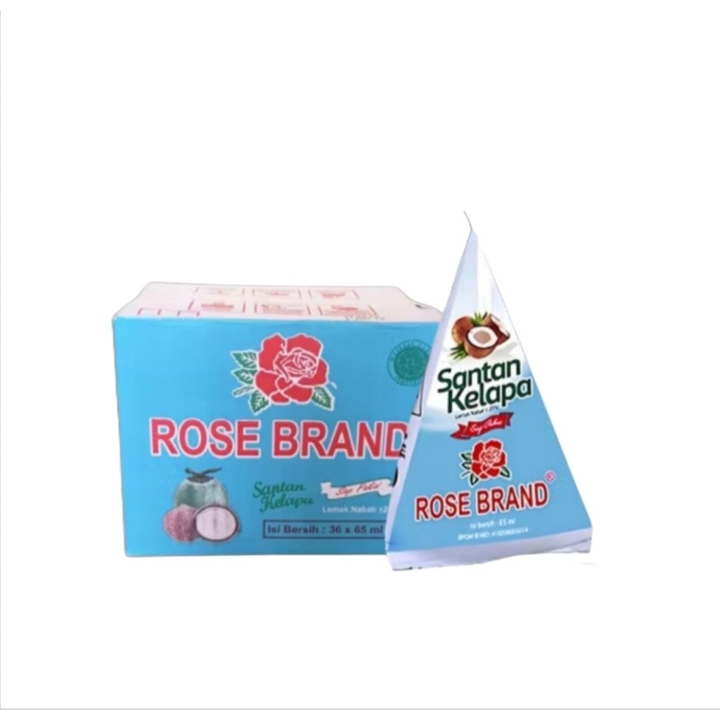 

Rose Brand TCA Santan Kelapa Siap Pakai 36 x 65ml/Karton