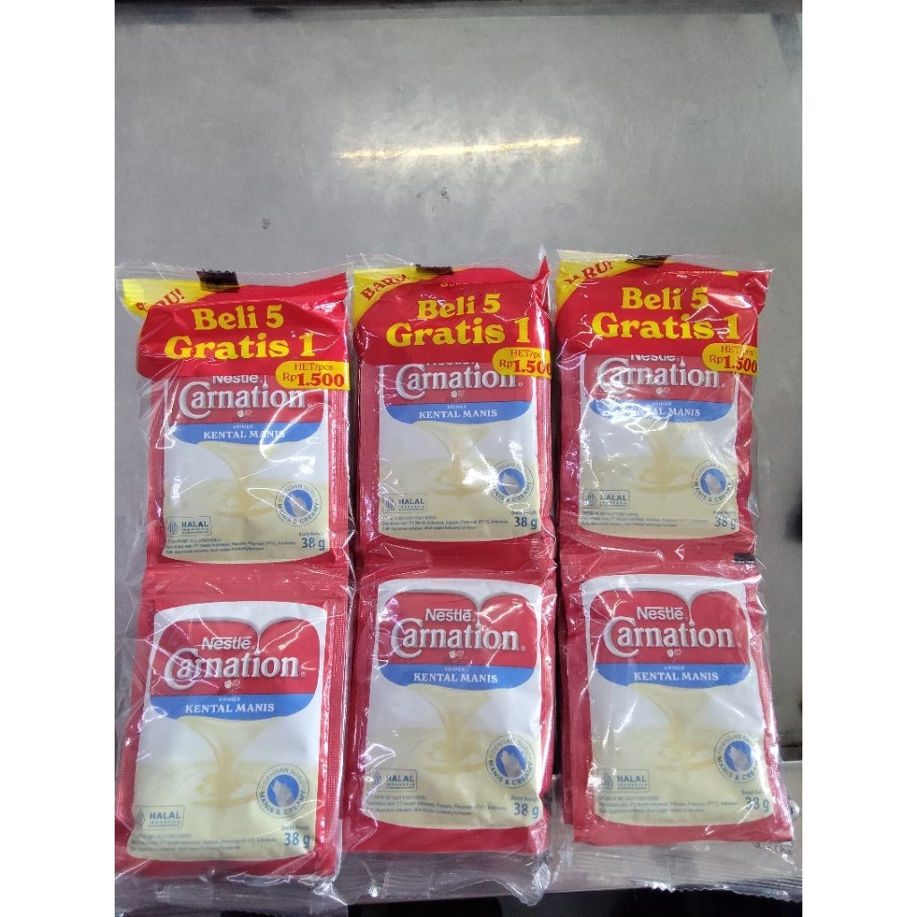 

Skm Carnation Sachet 6x38gr