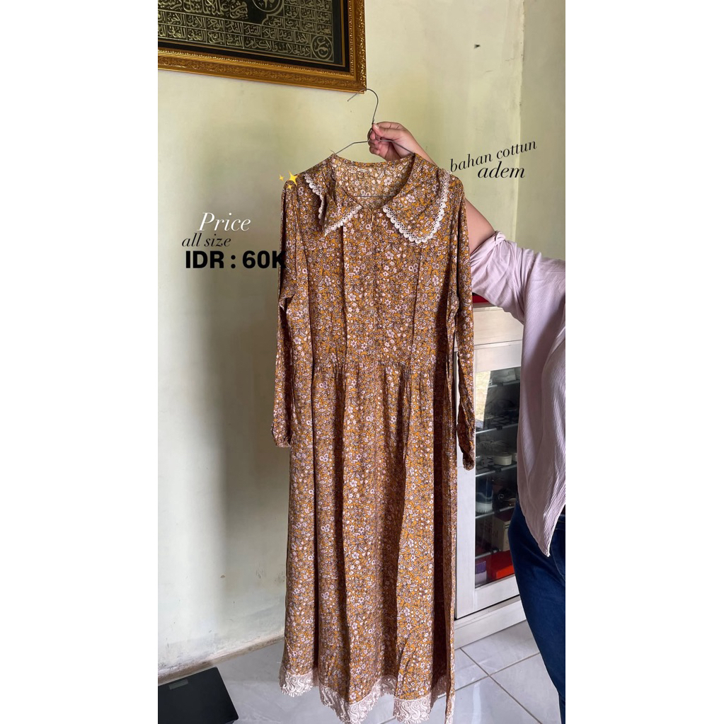dress sun flower Korea