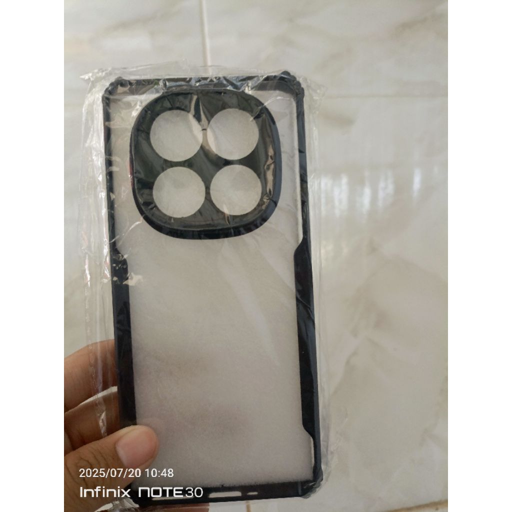 Case Armor Transparan Poco X7 new