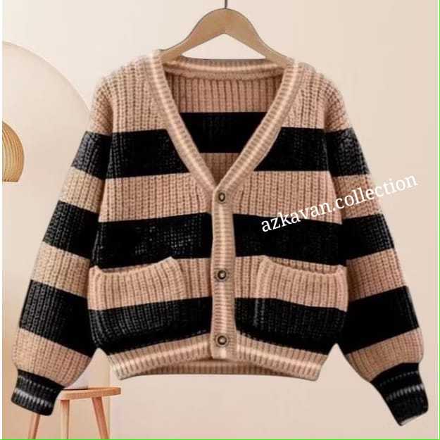 Cardigan Rajut Anak Perempuan Sweater Cardigan Terbaru umur 6-12 tahun