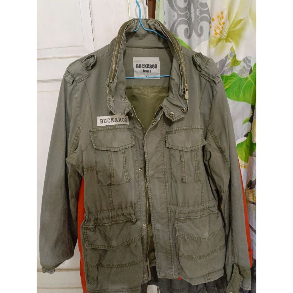 Jaket Buckaroo original parka m65 XL