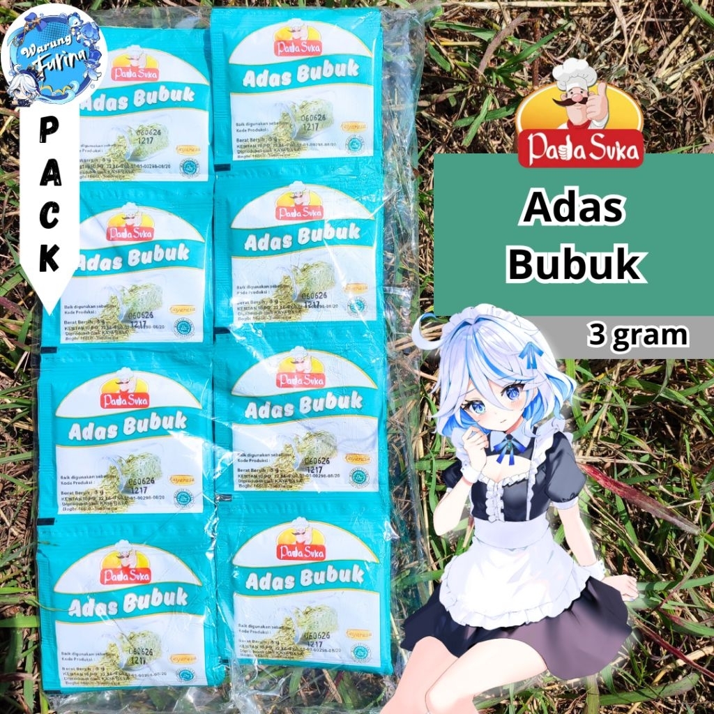 

Padasuka Adas Bubuk Sachet 3gr | Pack