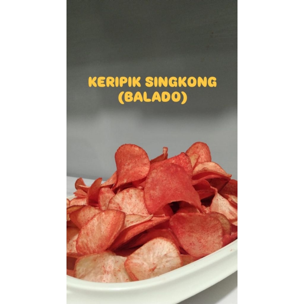 

Keripik Singkong 125gr • Keripik Singkong Pedas • Singkong Pedas Kering • Singkong Pedas • Keripik Singkong Balado • Singkong Balado Pedas • Cemilan Pedas • Cemilan Singkong • Cemilan Renyah • Cemilan Gurih • Cemilan Enak • Camilan